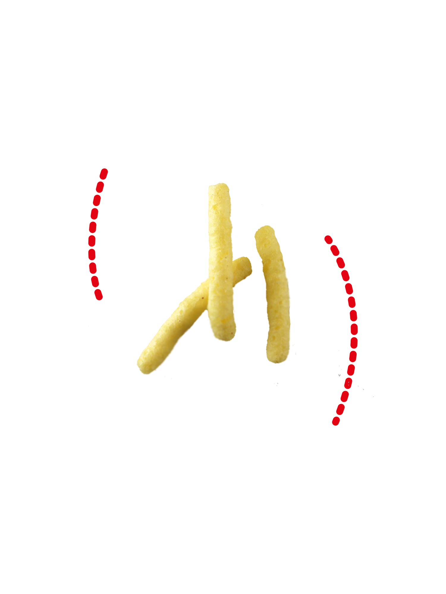 Tostfrit Aperitivo de maíz sabor queso Tosfrit manos locas 105 g